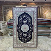 Yilong 3'x5' восточные Кашмира ручной работы ковры Изысканные ручной работы площадь шелковые ковры(HF224B
