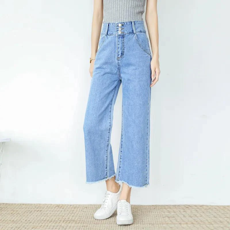 

AECU Woman High Waist Jeans Denim Pants Plus Size Casual Straight Pants Streetwear Full Length Mom Jeans Vintage Harajuku Pants