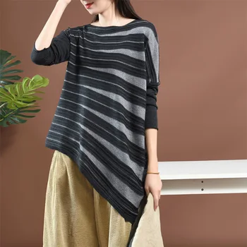 

Spring and Autumn New Pullovers Sweaters Women 2020 Long Sleeve Ladies Sweater Round Collar Fashion Casual Knit Tops Female