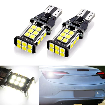 

2x 912 T15 W16W 3030 24LED Bulbs CANBUS Error Free Car Backup Reverse Lights For Opel Combo Box Meriva B Mokka Zafira Tourer