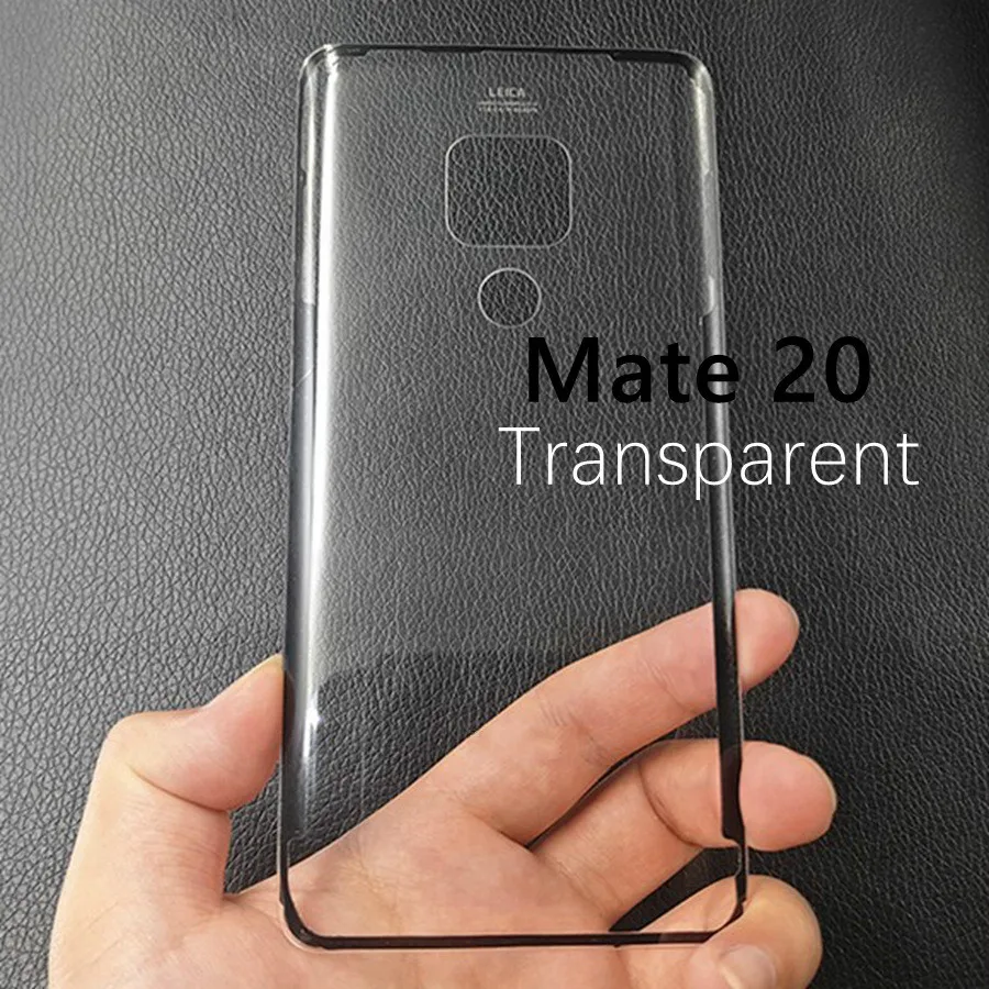 Для huawei mate 20 Lite Крышка для батареи Задняя стеклянная панель Задняя Дверь Корпус чехол для huawei mate 20 Pro крышка для батареи mate 20 окно