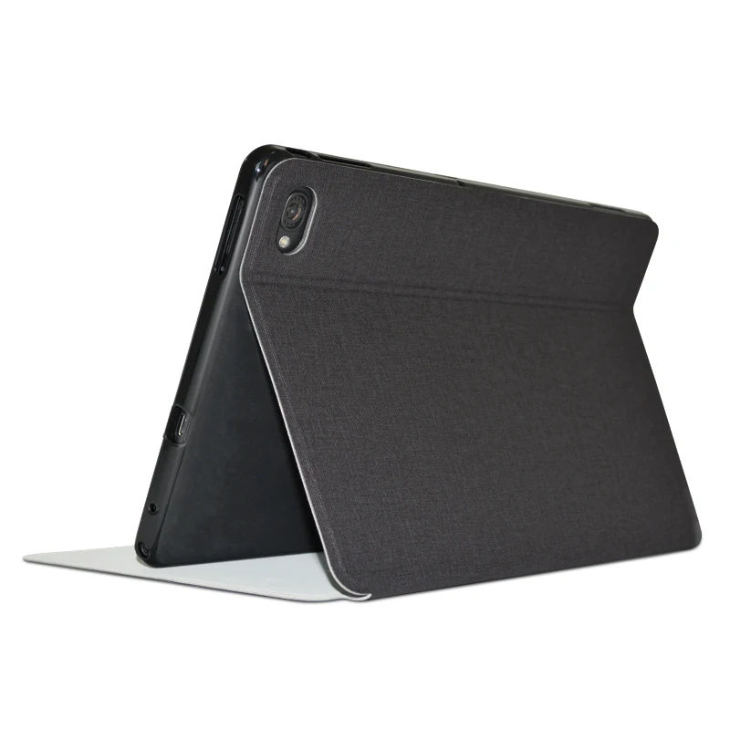 Случай Чехол для Teclast T30 10," планшетный ПК стенд из искусственной кожи чехол для Teclast T30+ flim стилус - Цвет: black