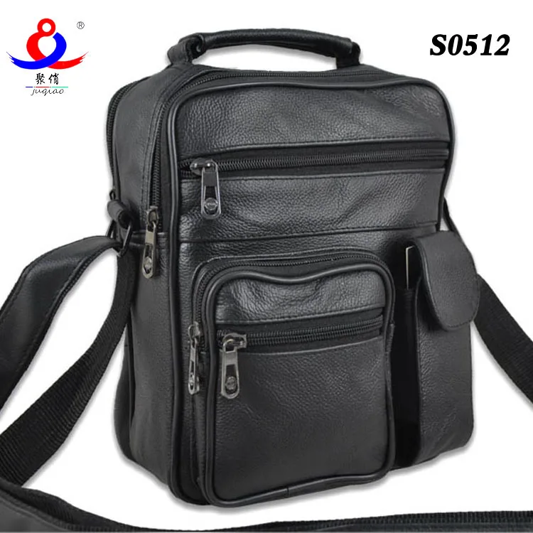 

[Factory Price] Leather Bag Shoulder Handbag Anti-Theft Men Business Package S0512