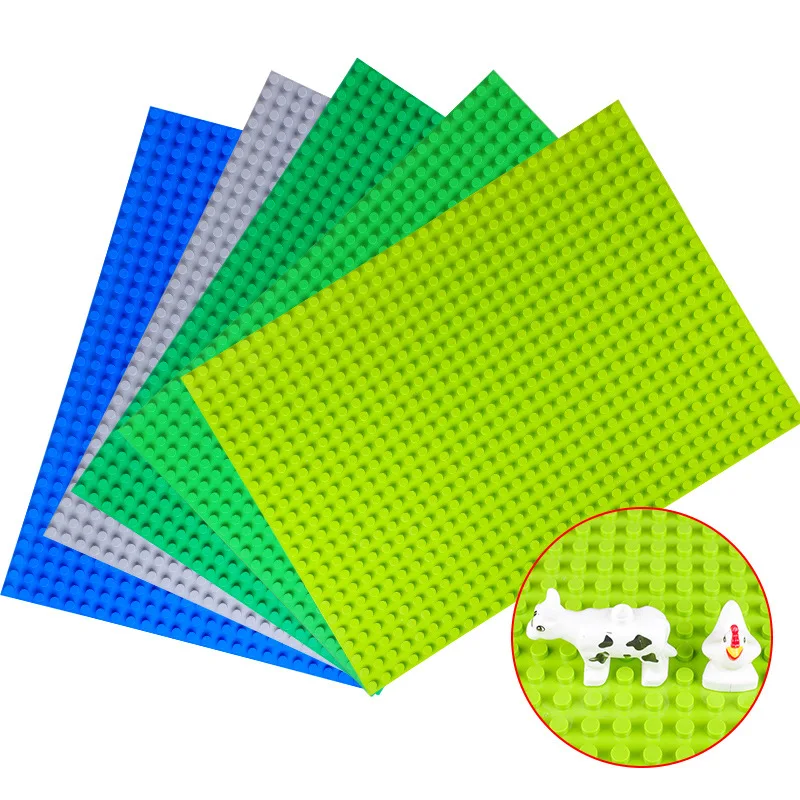 

Lego Building Blocks Right Angle CHILDREN'S Children Large Particles Building Blocks Wall Bottom Plate DIY Effective Unisex Boar