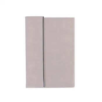

A5 Three-folding Paperback Notepad Magnetic Closure Notebook PU Leather Journal Diary