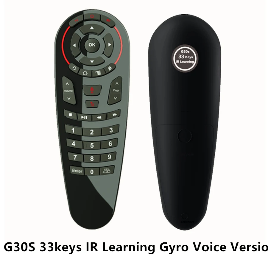 L8star G30 G30S Air Mouse дистанционная программа 33 клавиши ИК обучения RF 2 4G Беспроводное