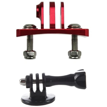 

1pcs Tripod Adapter + Screw + Nut & 1pcs CNC Skydiving Helmet Fixed Mounts for GOPRO Hero 1 2 3 3+ 4 5 Session