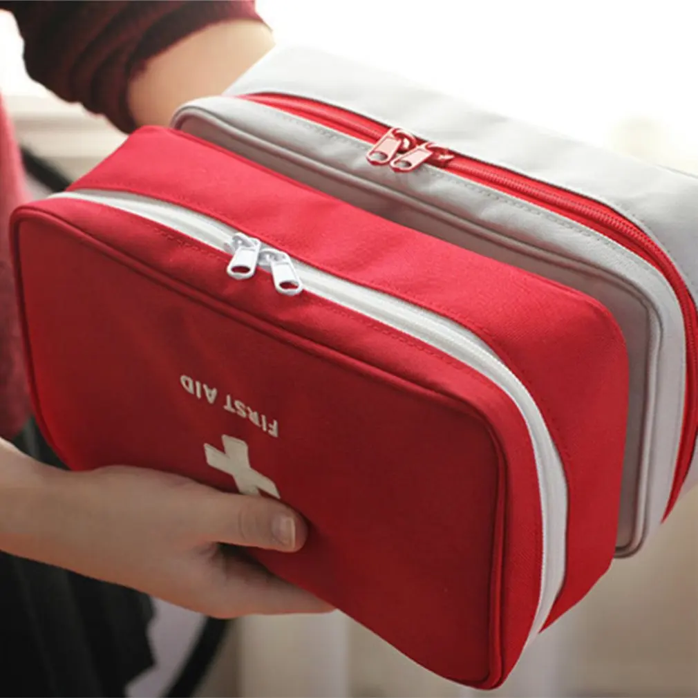 Портативная Домашняя медицина, многослойная пустая сумка для первой помощи, сумка для автомобиля, сумка для путешествий, спасательная сумка, чехол для экстренной помощи