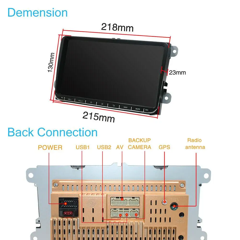  9 zoll Navigation Universal Maschine Auto DVD Navigation Integriert Maschine Für Android 8.1 12V Au