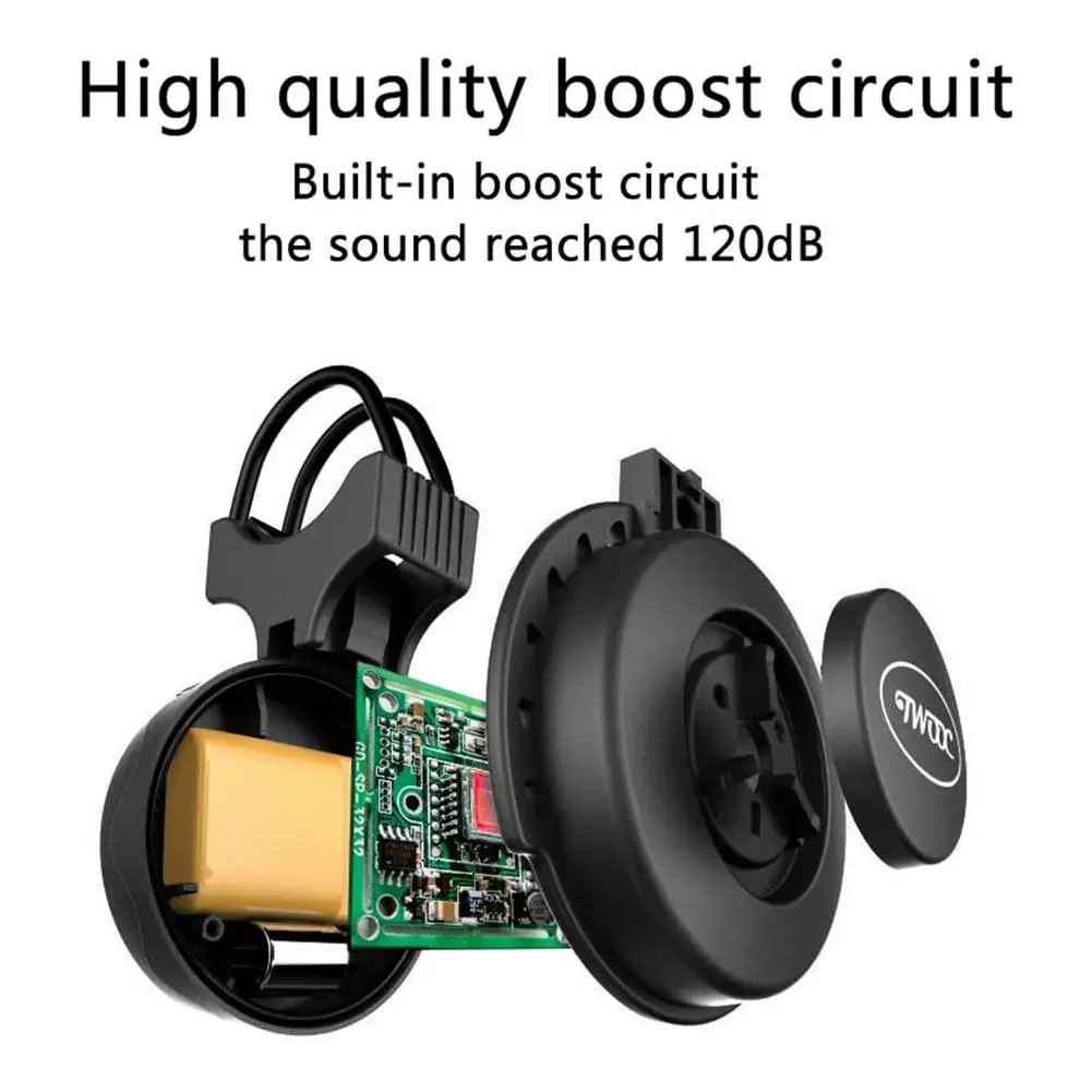 TWOOC T 002 горный велосипед Рог 110 120 дБ Водонепроницаемый зарядка через USB 4 звуковых