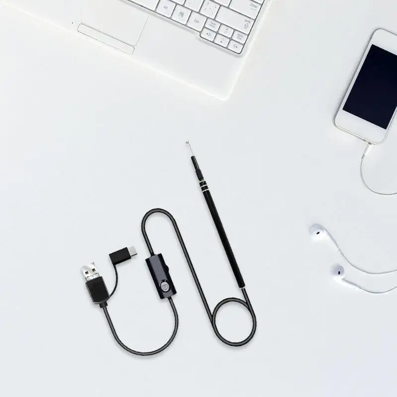 Многофункциональный USB инструмент для чистки ушей HD визуальная ложка для ушей с мини-камерой ручка для ушей уход за ушами для очистки ушей эндоскоп