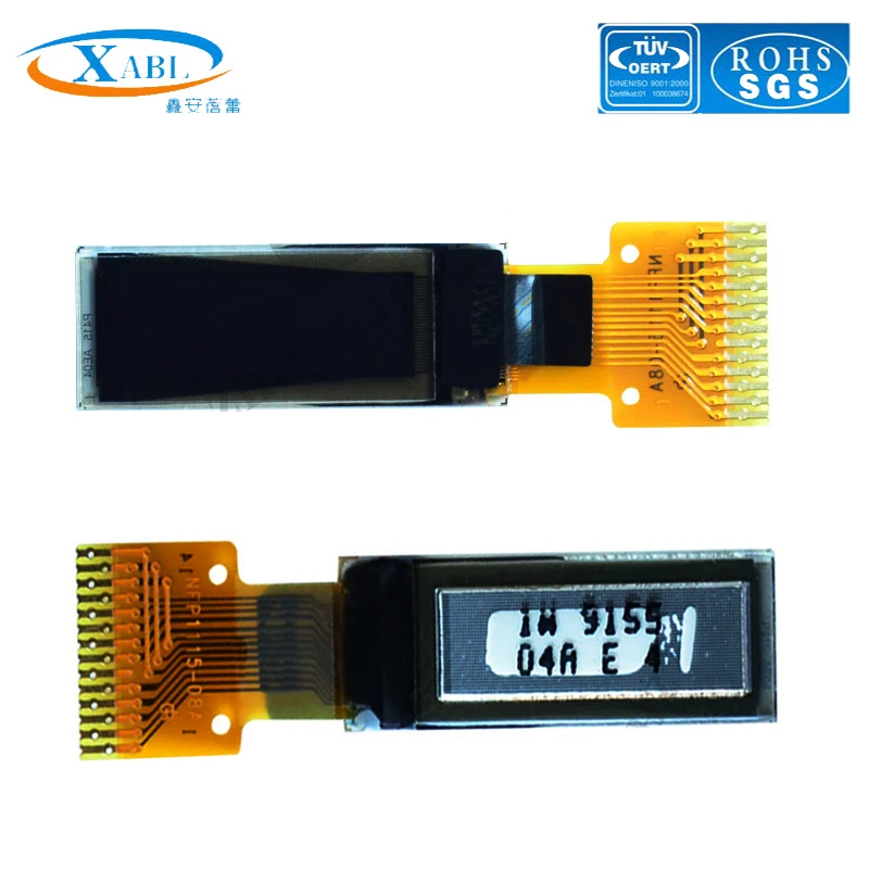OLED-модуль XABL 0 54 дюйма разрешение 95*32P OLED-дисплей модуль IIC SH1115 14pin Заводская