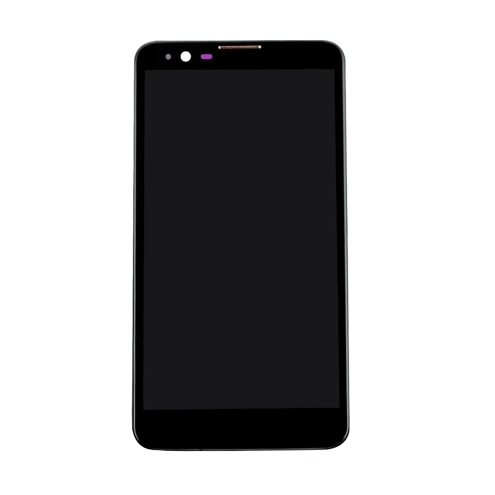 AAA + LG G 스타일러스 2 LS775 K520 블랙 LCD 터치 스크린 디지타이저, LCD 디스플레이 어셈블리, 프레임 포함, gstylo 2 LCD