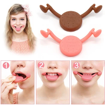 

1 PC Facial Muscle Exerciser Mouth Toning Exercise Face Smile Corrector Maker Face Lift Jaw Exercise Fitness Exerciser