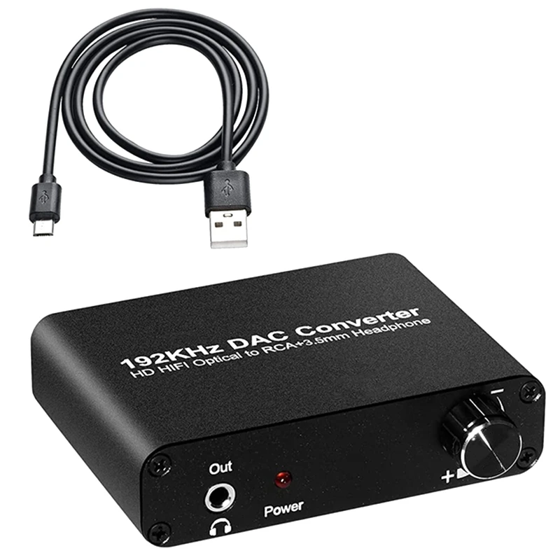 Anschlüsse 5.1Ch DAC Converter Audio Decoder Digital Optische Koaxial