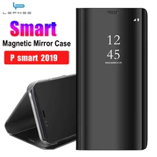 Умный флип-чехол для huawei P30 Lite p30 P20 Pro P10 P Smart, чехол для huawei P Smart P20, магнитный зеркальный чехол для телефона