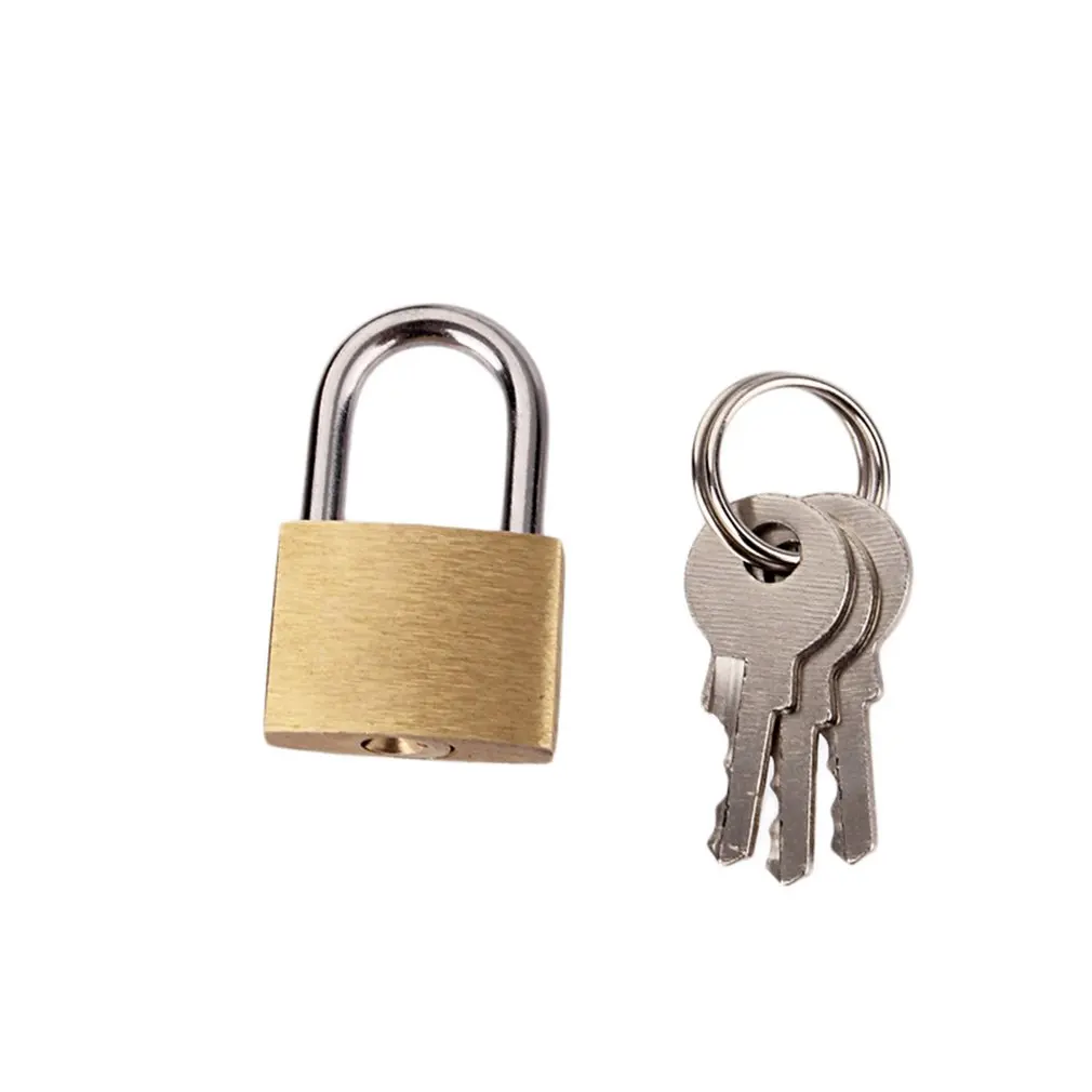 

20mm Small Padlock Mini Luggage Lock Bag Travel Suitcase Zip