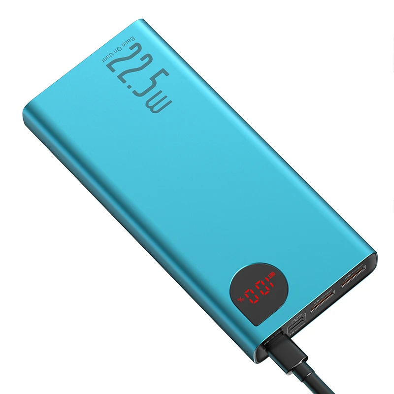 Baseus power Bank 20000 мАч Быстрая зарядка 4,0 USB PD Быстрая Зарядка power Bank портативное Внешнее зарядное устройство для Xiaomi iPhone - Цвет: Green