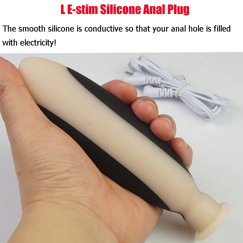 Electrosex Anal Plug E-Stim Electro Stimulation Electricity Accessories Vaginal Butt Plugs Prostate Massage BDSM Sex Toys