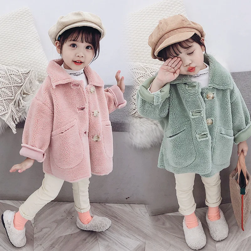 Autumn Winter Jacket For Girls Children Jacket Warm Outerwear Coat For Girls Clothes 4-14 Year