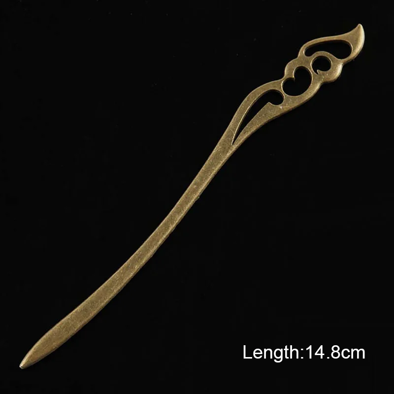 Женская заколка для волос ручной работы винтажная шпилька из сплава модные