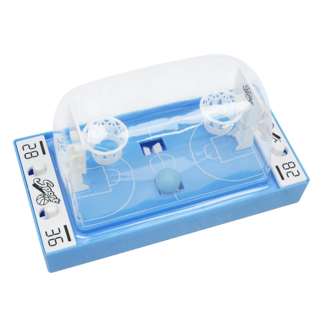 2-Player Tabletop Basketball Set Classic Arcade Games, Help Reduce Stress