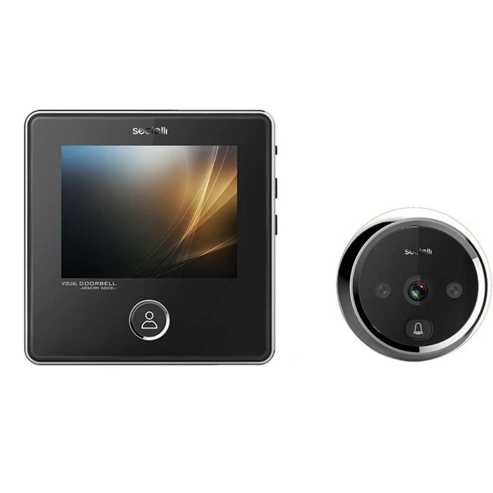 

Two-way Smart Wifi Video Intercom Doorbell Color Screen Home Smart Doorbell Security Door