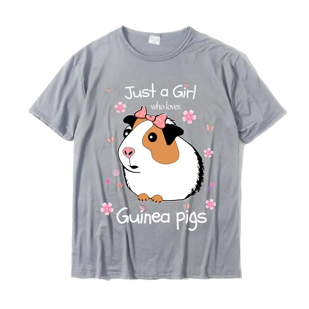 Men T Shirt Gift Casual Tops Shirts All Cotton Round Neck Short Sleeve Funny T-Shirt Fall Wholesale Just a Girl Who Loves Guinea Pigs - Cute Pets Lover Gift Pullover Hoodie__MZ22684 grey