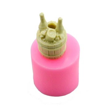 

beautiful small silicone straw topper mold for straws