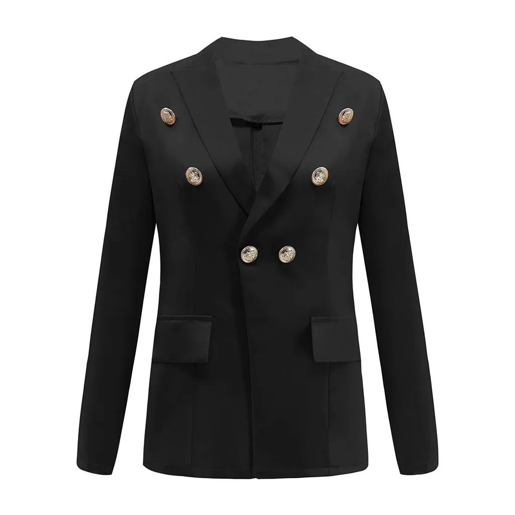 Женский блейзер на пуговицах SAGACE деловой яркий с длинным рукавом и карманами