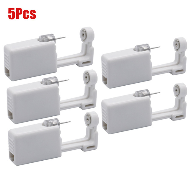 Ear Piercing Gun Kit Disposable Disinfect Safety Earring Piercer Machine Studs Nose CLip Body Jewelry Piercing Tool