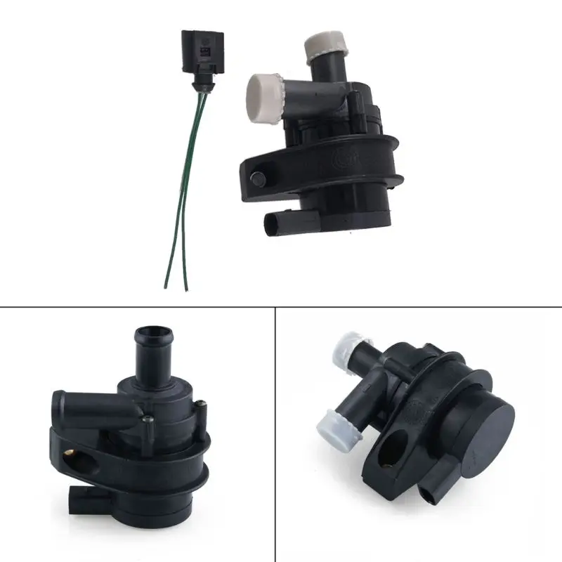 

1 Set Auxiliary Water Pump Engine Cooling with Connector for Magotan Sagita 1K0965561J