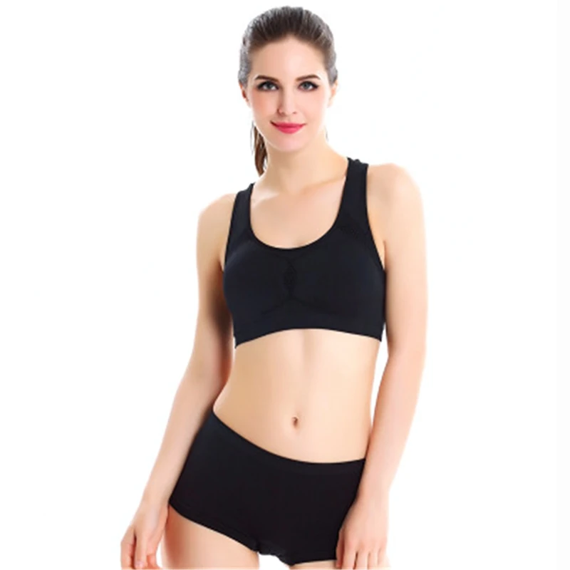 

Seamless Yoga Set Women Sportswear Fitness Push Up Bra And Short Pant Breathable Female Running Workout Exercise Sports Suit