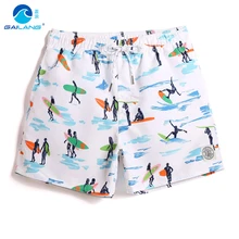 Мужские плавки быстросохнущие пляжные шорты костюм для серфинга Гавайский лайнер спортивный de bain homme