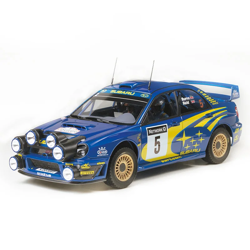 Автомобиль в сборе 24250 Subaru WRC2001 ралли издание Великобритания станция 1/24