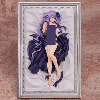 

28cm PVC Action Figures Collectible Model Toys for Gift NEW Anime PULCHRA Hyperdimension Neptunia Purple Heart Neptune 1/8 Scale