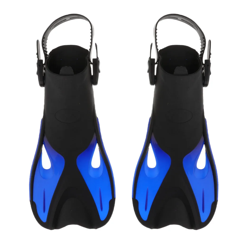 Adjustable Unisex Scuba Diving Flippers Fins Snorkeling Gear Swim Pool Training Gear Fins Shoes for Water Sports