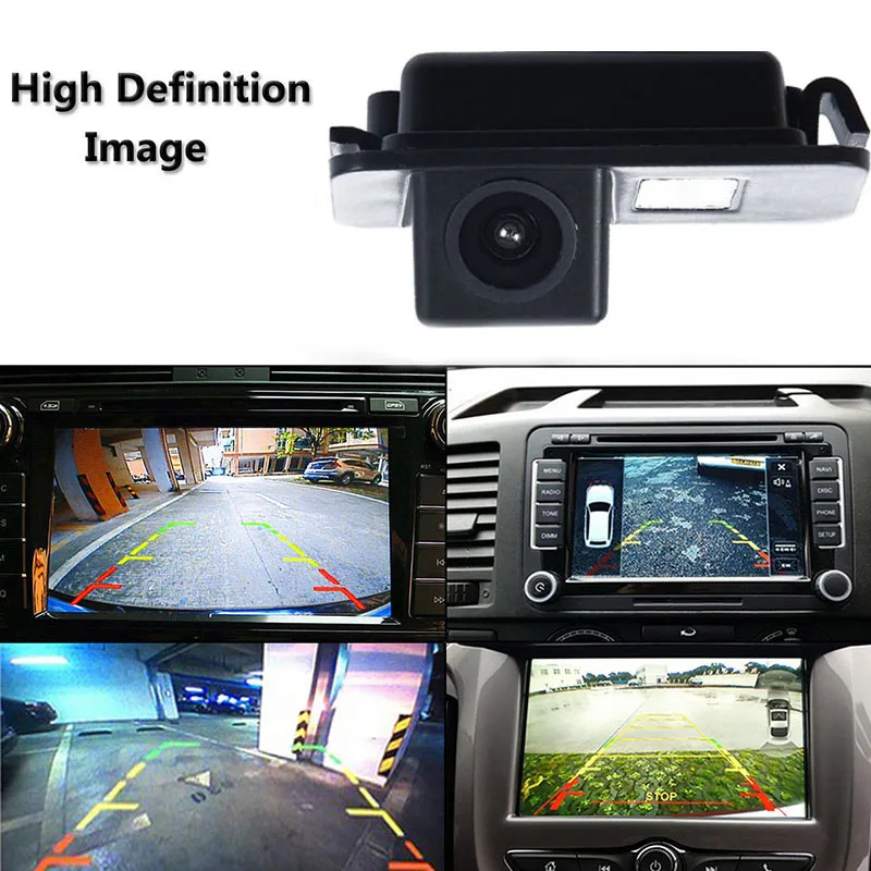 12 в проводная автомобильная CCD камера заднего вида для Ford Mondeo Fiesta Focus S-Max LED bead 170 °