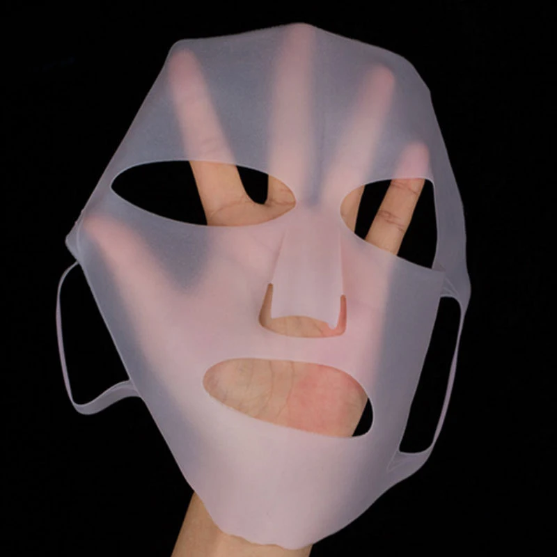 Силиконовый повторный прибор для ухода за лицом Блокировка воды увлажняющая маска водостойкая красота лица увлажняющая маска для крышки маски листа