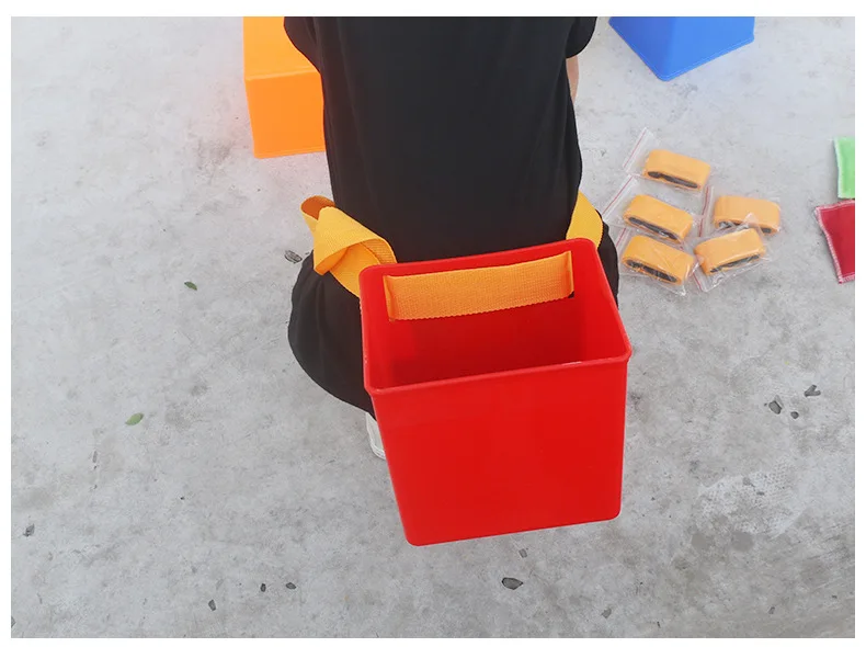 Kindergarten Outdoor Parent And Child Toy Bucket Bomb Interactive Toy Children Physical Fitness Training Section Teaching Toys