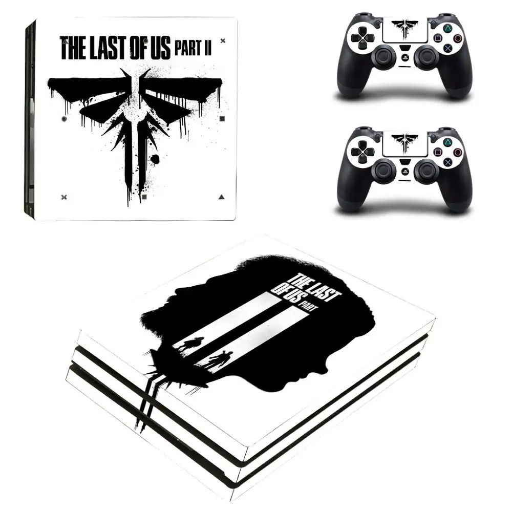 YSP4P-3795 Последний из нас: Часть II PS4 Pro sticker s PS 4 Play station 4 Pro Виниловая наклейка для консоли и контроллера playstation 4 Pro - Цвет: YSP4P-3795