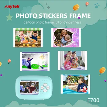 

F700 for Polaroid Instant Photo Camera 20M Children's Camera Mini Toys for Polaroid Digital Small SLR Camera AS gift