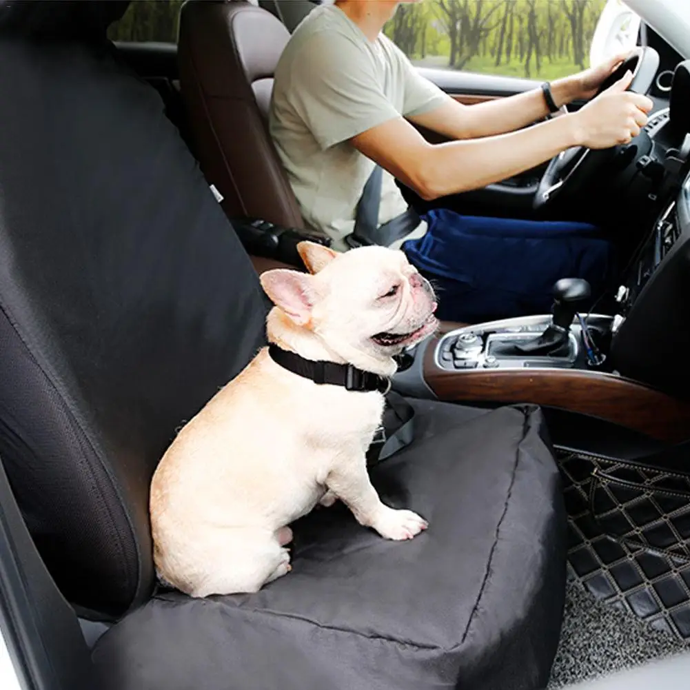 Co-pilot автомобильный коврик для домашних животных водостойкий и грязный чехол для переднего сиденья автомобиля тканевый автомобильный защитный коврик для собак автомобильный коврик черный