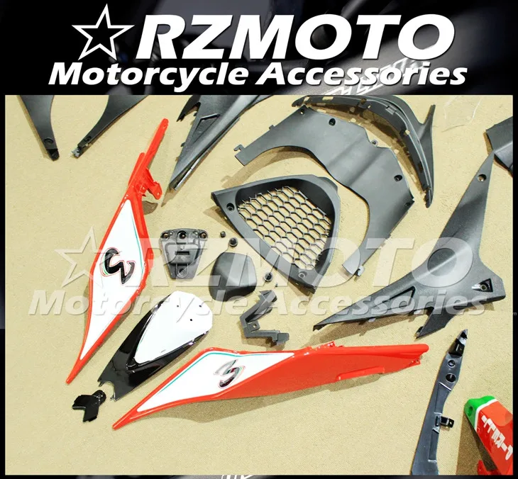 ABS мотоцикл обтекатель комплект для APRILIA RSV4 1000 2010- год кузов литьевая форма Магазин № 1915