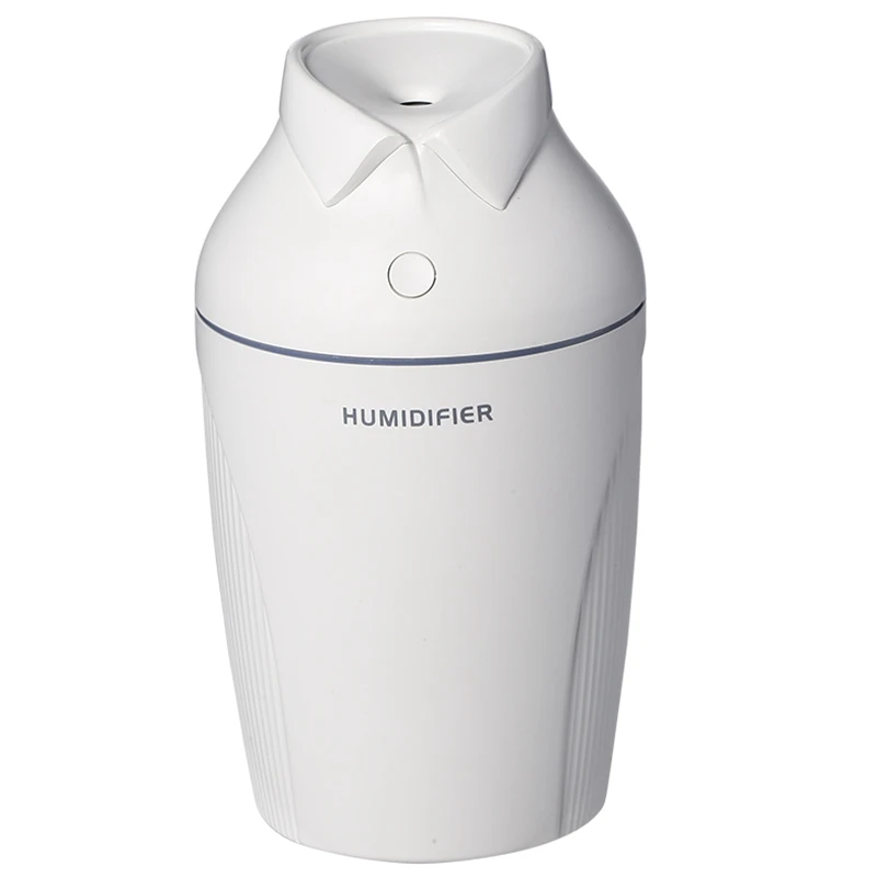 

Portable USB Mini Air Humidifier Diffuser Humidifier 280Ml Large Capacity Quiet Humidifier Breathing Light Home Office Car