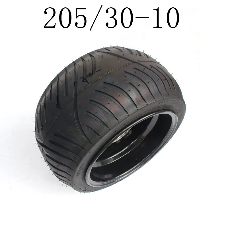 Высокопроизводительный картинг детская коляска ATV UTV 205/30-10 дюймов бескамерное колесо шины с ступица из алюминиевого сплава