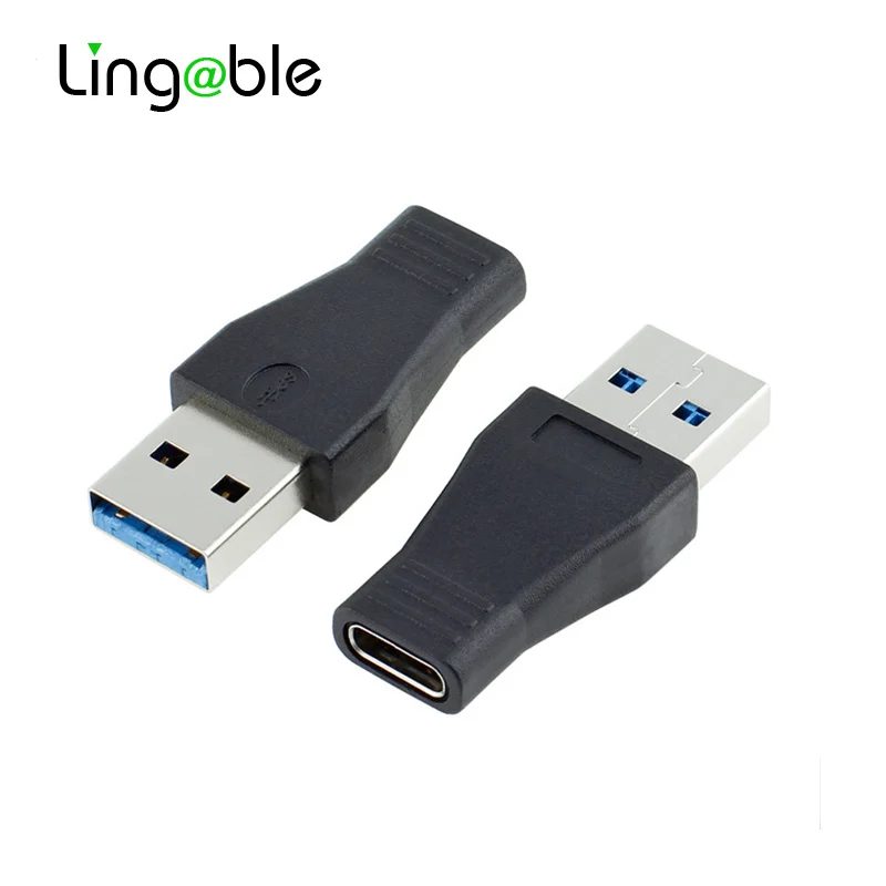 

Lingable USB 3,0 A Male к Type C Женский адаптер конвертер USB C коннектор