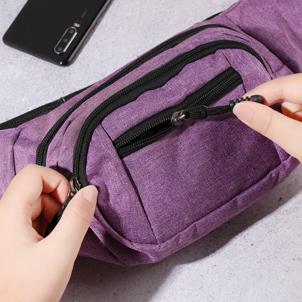 New Fashion Polyester Waterproof Cycling Bum Bag Outdoor Phone Anti-theft Pack Belt Bags Sports Running Waist Pocket Jogging
