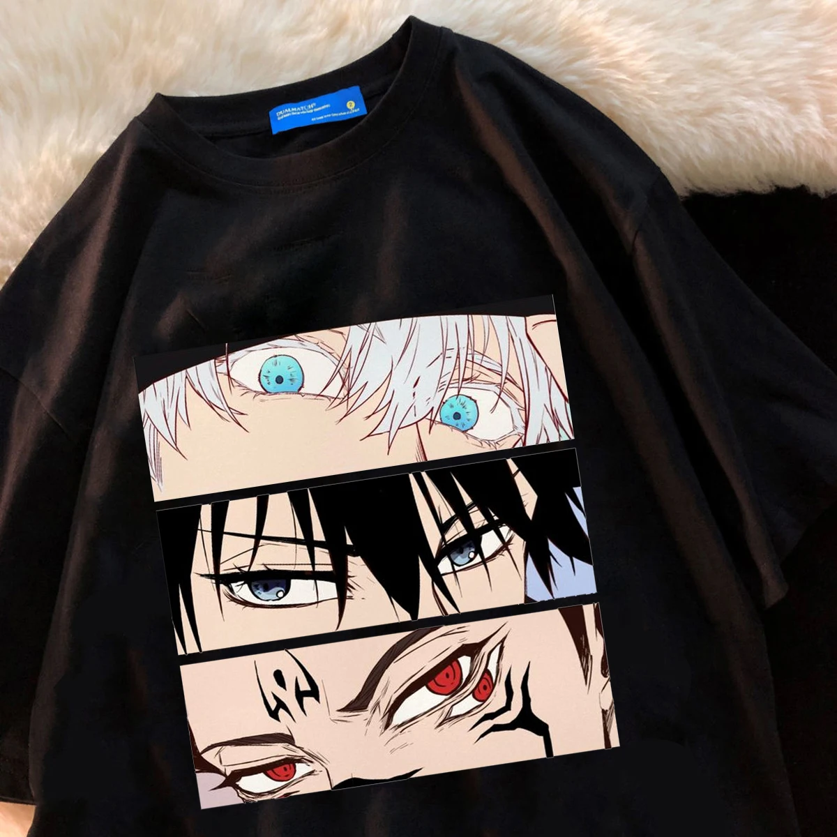 2021 T-shirt Manga Japanese Anime Jiu-Jitsu Kaisen T-shirt Men's Gojo Goto Top Yuji Itadori Graphic T-shirt Cool Women's T-shirt cheap graphic tees