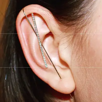 

New Zirconia Women Crystal Stud Earrings for Girl Korean Europen Earrings Wedding Party Dinner Dress Jewelry Gift